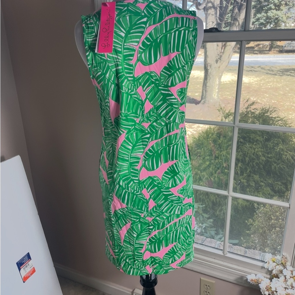 NWT Lilly Pulitzer Johana Sleeveless Coverup in Conch Shell Pink - size XS - Picture 3 of 6